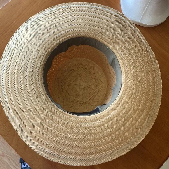 JANESSA LEONE ELSA BOATER STRAW SUN HAT SIZE Medium main image 10